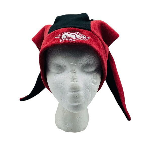 Adidas Arkansas Razorbacks Adult Jester Hat Cap - Picture 3 of 6